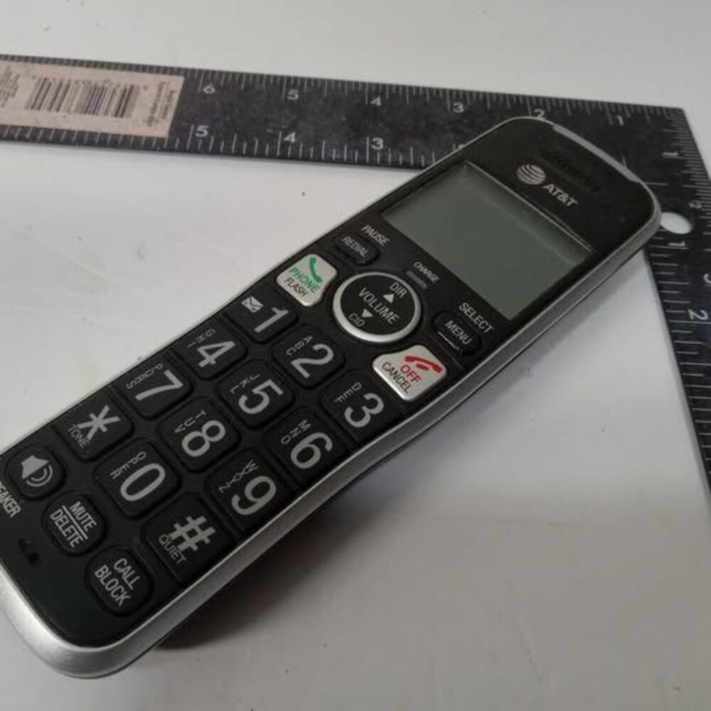 AT&T Cordless Phone with Big Buttons